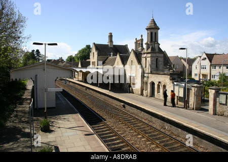 Stamford stazione ferroviaria Foto Stock