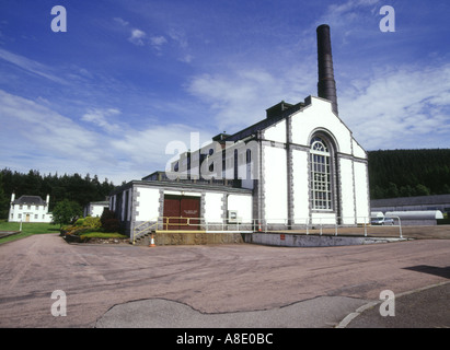 Dh Tormore distillery SPEYSIDE MORAY Scozia distilleria edifici realizzatori di Long John Malt Whisky Trail Foto Stock