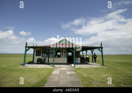 Il Cafe vaganti nel Nord Yorkshire città di Redcar Foto Stock