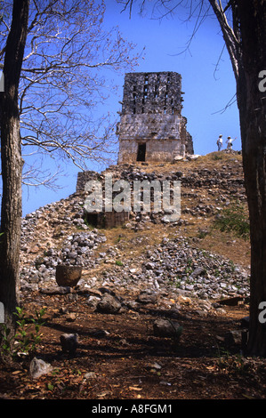 EL Mirador A LABNA Yucatan Messico Foto Stock