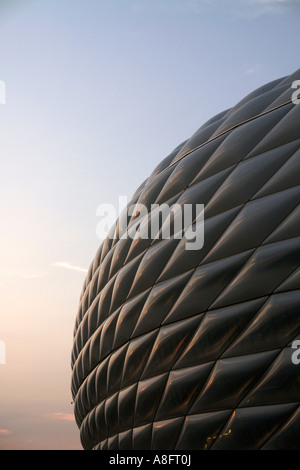 Stadio Allianz Arena di Monaco di Baviera Germania Foto Stock