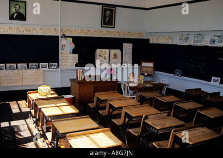 Scuola in camera Molson Museo della scuola, Washington, Stati Uniti d'America Foto Stock