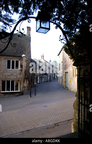 Chiesa a piedi, Stow-su-il-Wold, Gloucestershire, England, Regno Unito Foto Stock