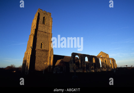La Chiesa di Sant'Andrea a Covehithe nel Suffolk REGNO UNITO Foto Stock