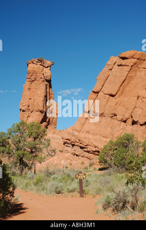 Fred Flintstone dei guglia Foto Stock