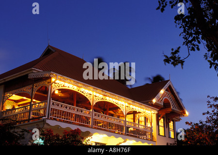 St Vincent Bequia, Port Elizabeth, panpepato Ristorante e bar Foto Stock