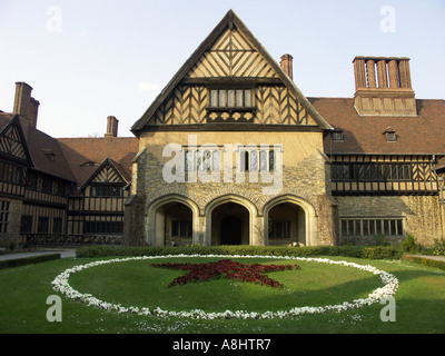 Potsdam, il castello di Cecilienhof, Potsdam incontro dopo la seconda guerra mondiale Foto Stock