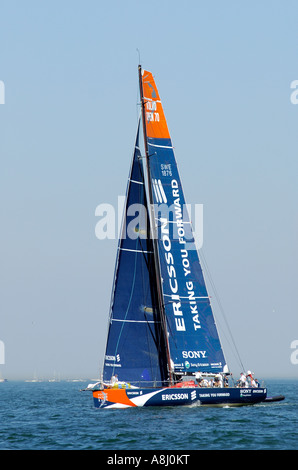 Volvo Ocean Race 2006 vita di estrema Ericsson racing team Foto Stock