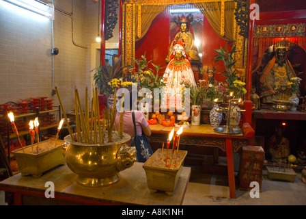 Asia Cina Hong Kong il Tempio di Tin Hau Causeway Bay Foto Stock