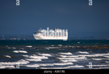 Diamond Princess nave da crociera Auckland Nuova Zelanda Foto Stock