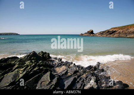 Constantine Bay Cornwall Inghilterra UK Europa Foto Stock