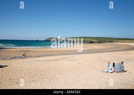 Constantine Bay Cornwall Inghilterra UK Europa Foto Stock