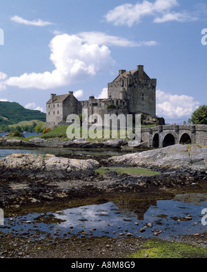 Eilean Donan Castle, Ross, Scozia, Foto Stock