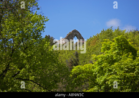 Capel Mair Margam sulla montagna che si affaccia Margam Abbey, Port Talbot, South Wales, Regno Unito Foto Stock