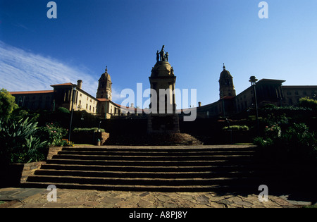 Storia, architettura, edifici dell'Unione, uffici governativi ufficiali, Sudafrica, Città di Tswane, Pretoria, monumento della prima guerra mondiale, attrazione turistica Foto Stock