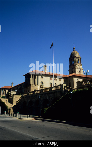 Politica, Pretoria, Tswane, ala ovest degli edifici dell'Unione, uffici governativi ufficiali, Sudafrica, storia, cultura, architettura, patrimonio, città Foto Stock