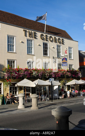 The George Hotel in Colchester Essex England Regno Unito Foto Stock