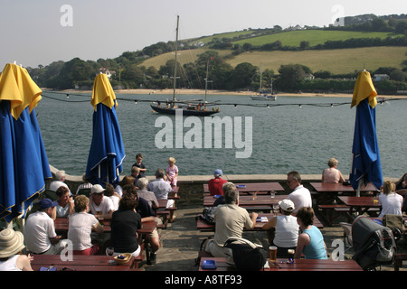 Inghilterra Salcombe Ferry Inn Foto Stock