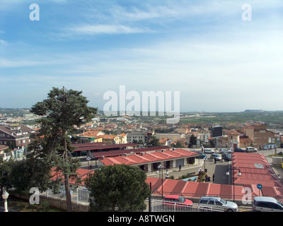 Vista del paesaggio di San Giovanni Rotondo , foggia , Puglia , Italia , Europa Foto Stock