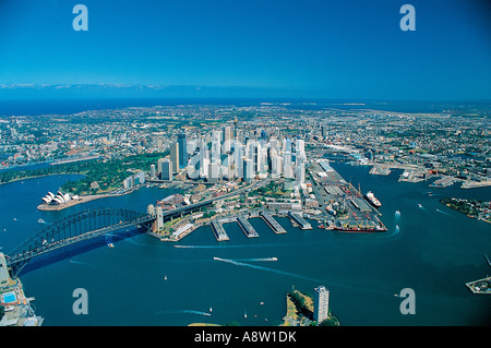 Australia. Nuovo Galles del Sud. Sydney. Vista aerea. Foto Stock