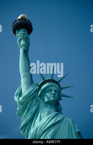 Stati Uniti d'America. New York City, la Statua della Libertà. Foto Stock