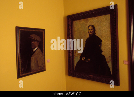 Pittura di olio, dipinti a olio, artwork, il Museo delle Belle Arti, Museo de Bellas Artes, città di Valencia, Valencia, provincia di Valencia, Spagna, Europa Foto Stock