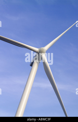 Generatori di turbine eoliche a Scroby Sands al largo della costa di NORFOLK REGNO UNITO La fattoria eolica può essere visto da di Great Yarmouth Foto Stock