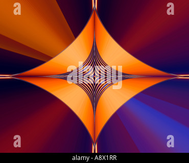 Abstract arte digitale Foto Stock