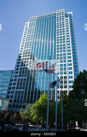 Wachovia Corporate Headquarters Charlotte nella Carolina del Nord Foto Stock