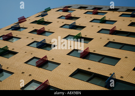 Gli studenti Multi-Storey appartamenti a Leeds Foto Stock