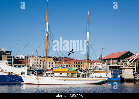 Porto di Hobart Foto Stock