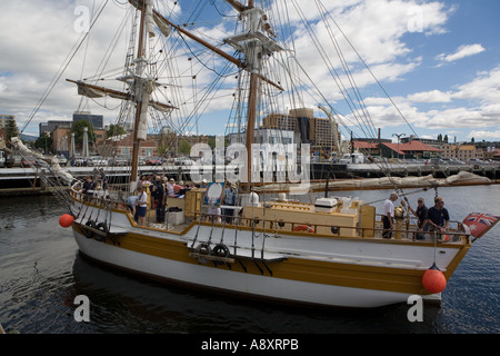 Porto di Hobart Foto Stock