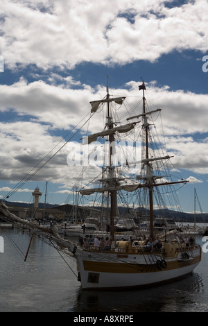 Porto di Hobart Foto Stock