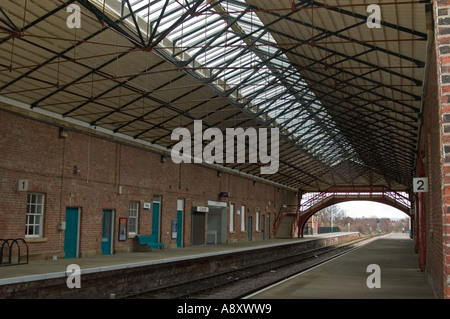 Filey Stazione Ferroviaria Nord Yorkshire Inghilterra Foto Stock