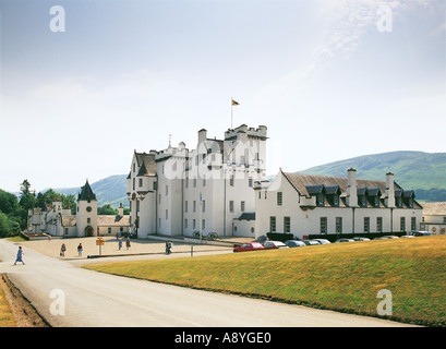 Castello di Blair a Blair Atholl, Tayside, Scotland, Regno Unito. Casa del duca di Atholl vicino Pitlochry, Killiecrankie. Date dal 1269 Foto Stock