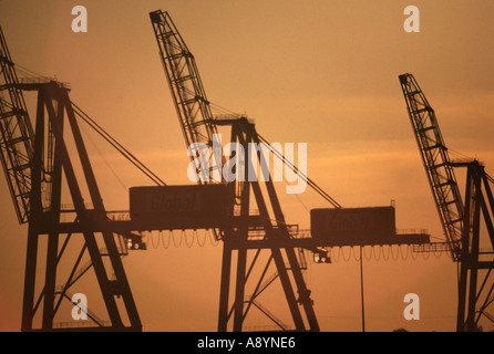 Il Porto di New York e New Jersey Jersey porta Port Elizabeth Port Newark Foto Stock