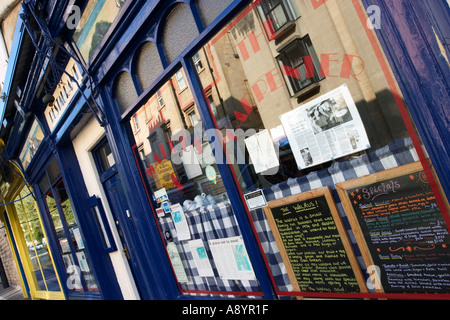 Il Tricheco e il Legnaiuolo, ristorante su Barton Street in Bath Somerset Inghilterra Foto Stock