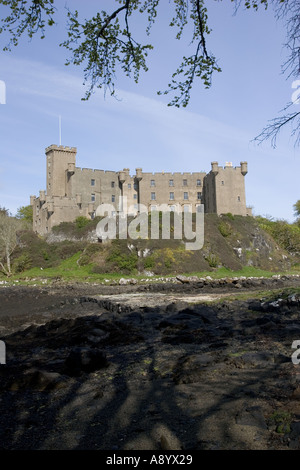 Il castello di Dunvegan home del Mcleods Isola di Skye in Scozia Foto Stock