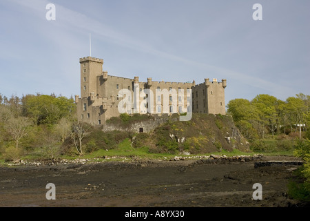 Il castello di Dunvegan home del Mcleods Isola di Skye in Scozia Foto Stock