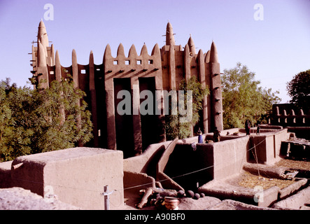 La moschea di mopti mali Foto Stock