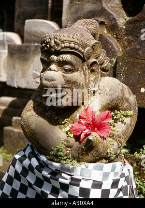 Indonesia Bali Mas Pura Taman Pule statua del tempio Foto Stock