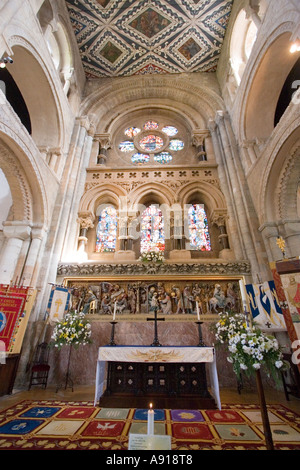 Waltham Abbey, Chiesa dell'abbazia di Waltham Santa Croce Essex GB UK Foto Stock