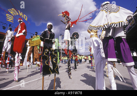 Il carnevale, Trinidad Foto Stock