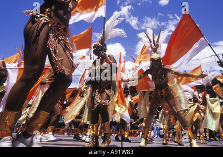 Il carnevale, Trinidad Foto Stock