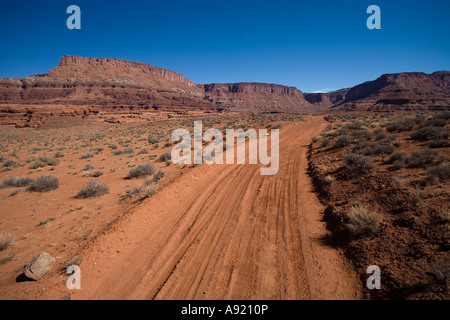 Bacino Lockhart Road South Eastern Utah Stati Uniti Foto Stock
