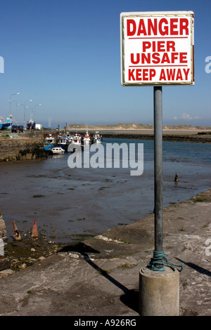 Porto di Killala, nella contea di Mayo, Repubblica di Irlanda Foto Stock