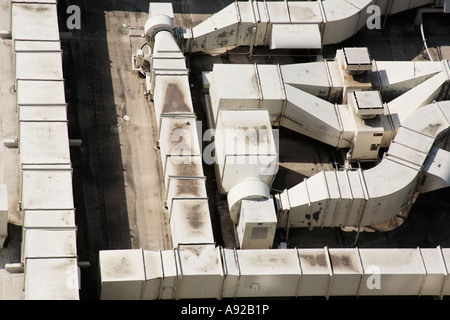 Aria sistema di manipolazione Foto Stock