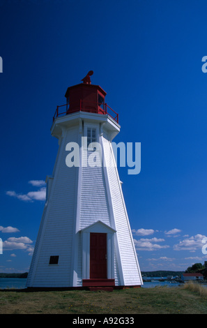 NA, Canada, New Brunswick, Campabello isola. Mulholland faro. Foto Stock