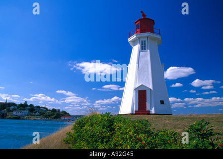 NA, Canada, New Brunswick, Campobello Island. Mulholland faro. Foto Stock