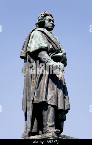 Monumento di Beethoven, Bonn, NRW, Germania Foto Stock